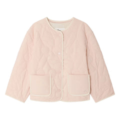 Bonpoint - Lorelei Cherry Recycled Fiber Jacket | Powder Pink