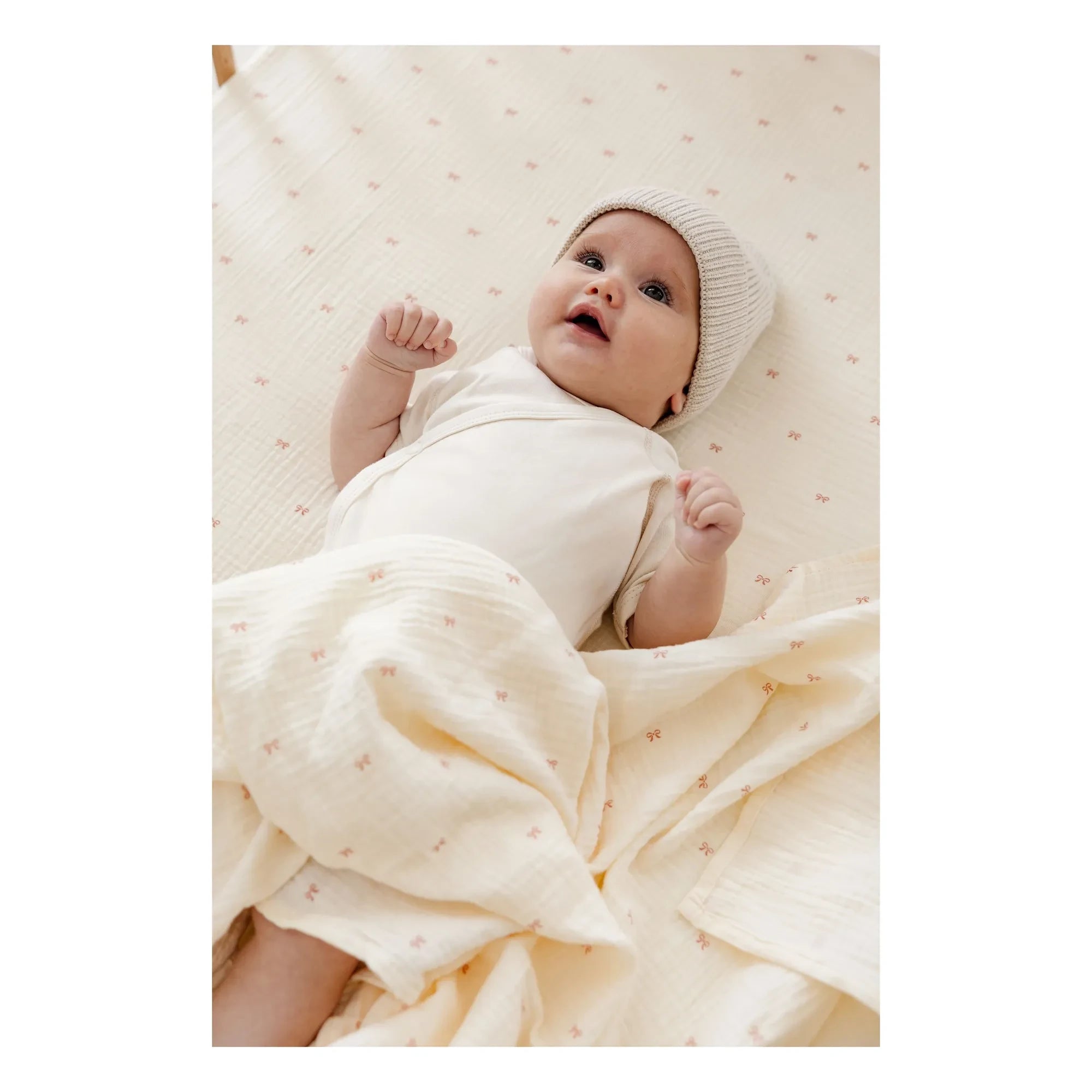 Soft Spot - Organic Cotton Wrap Baby Diaper | Off-white