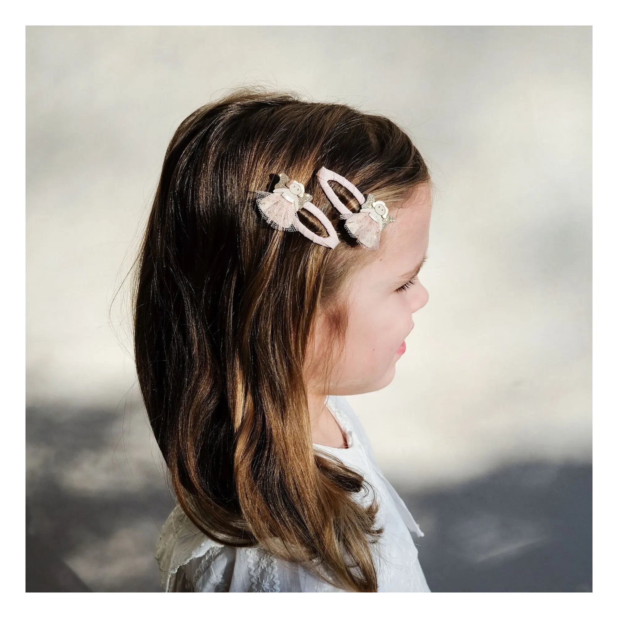 Mimi & Lula - 4-piece Fée Hair Clip Set | Pink