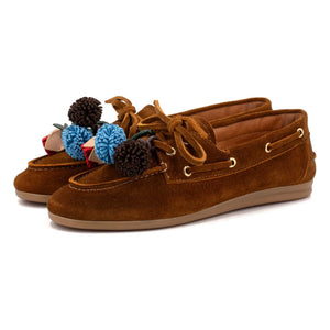Toral - Nahua Suede Loafer Shoes | Brown