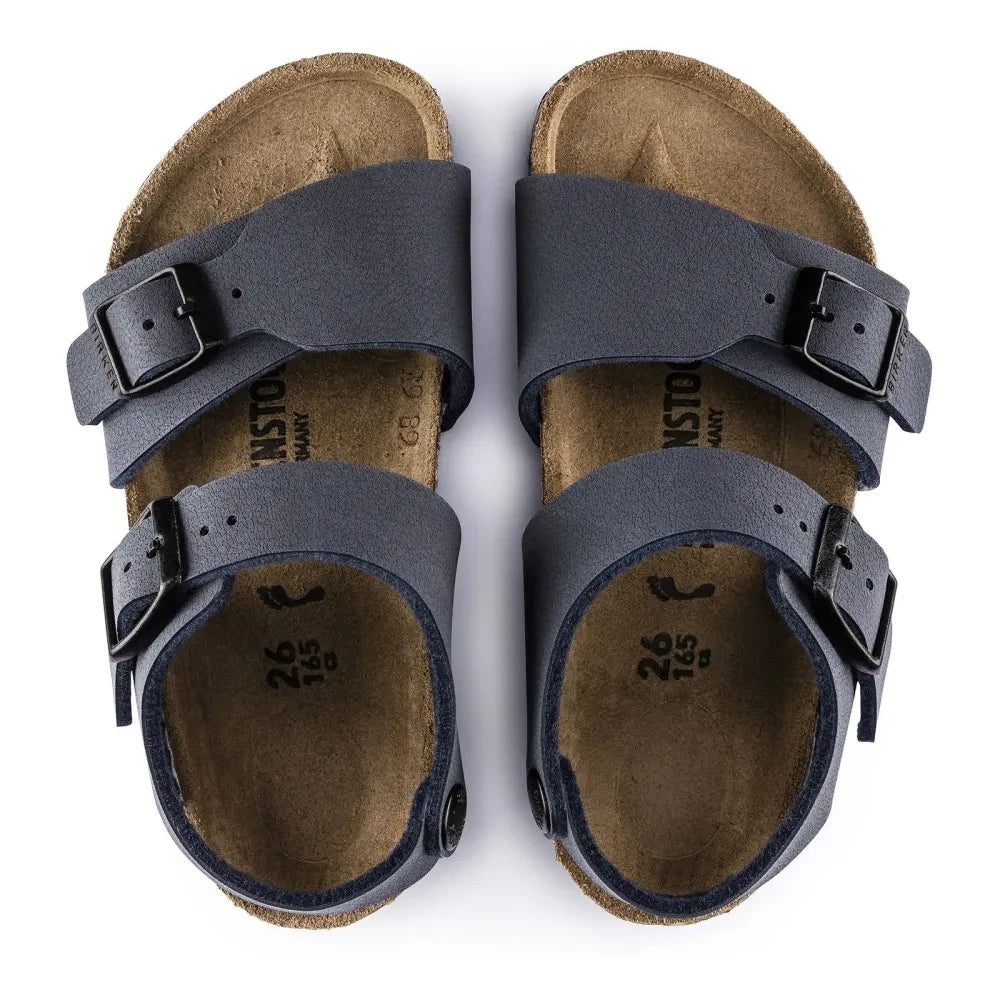 BIRKENSTOCK - New York nubuk sandalet | Lacivert
