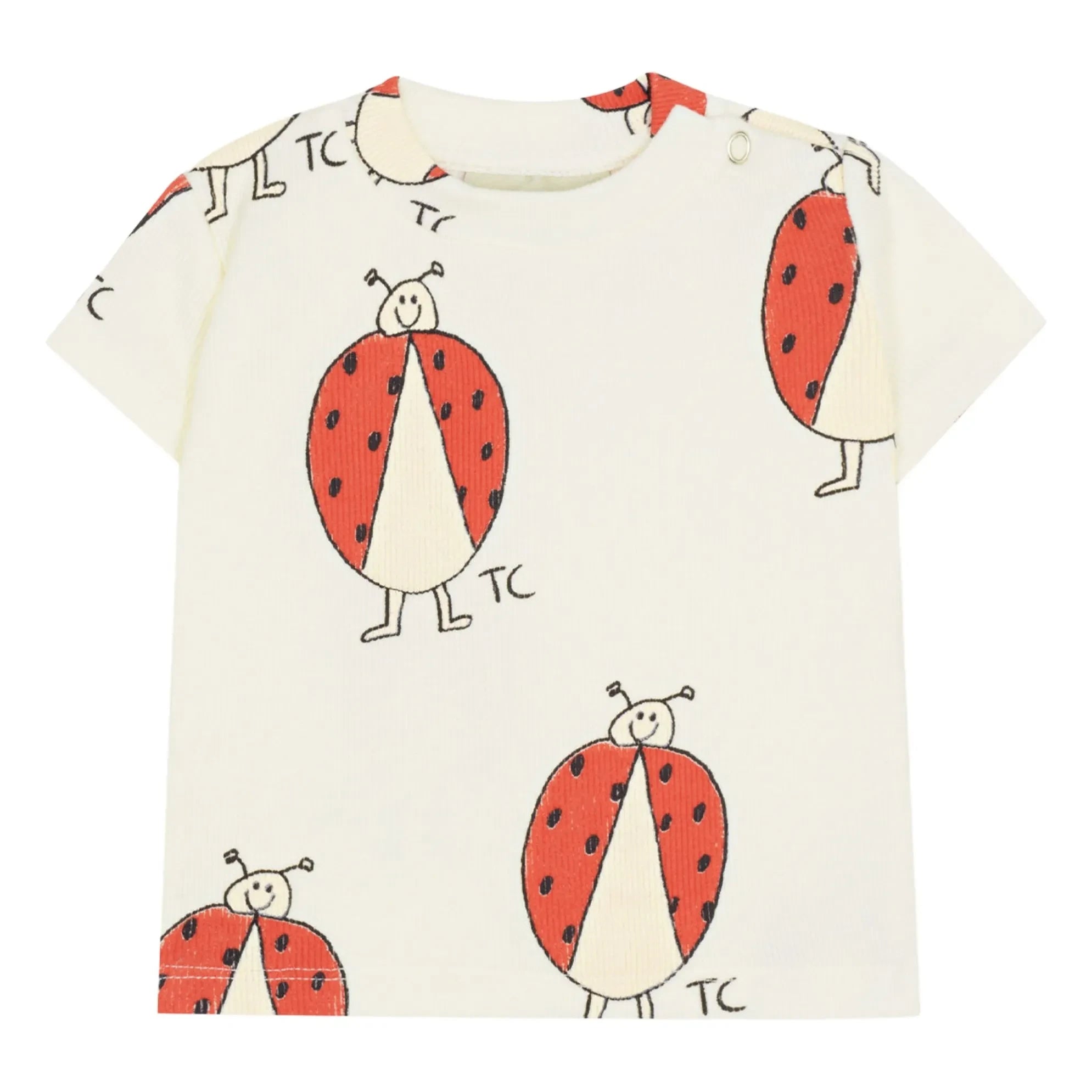 The Campamento - Fitilli Uğur Beetle T-Shirt | Off-White