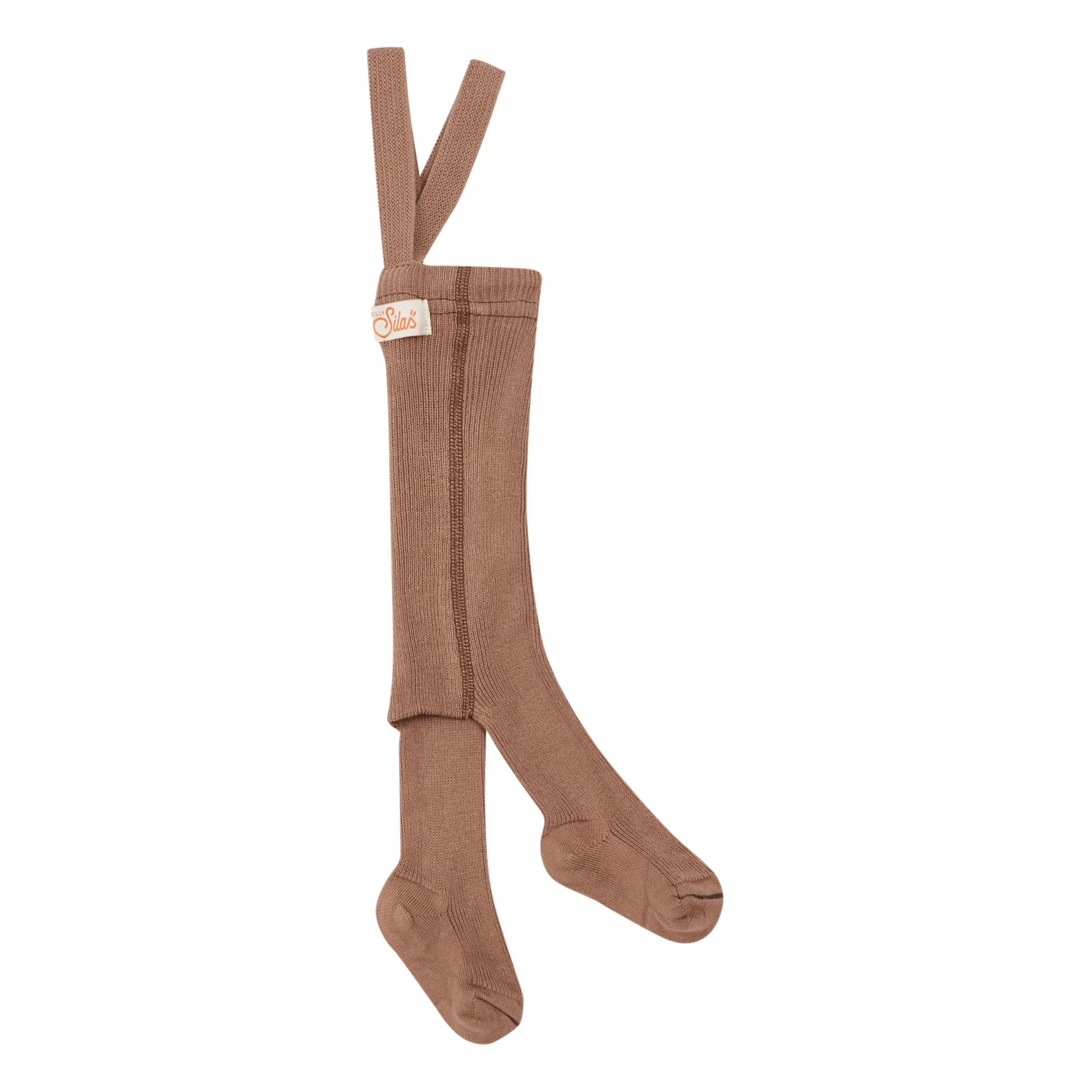 Silly Silas - Organic Cotton Overalls Tights | Hazel