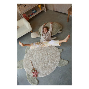 Lorena Canals - Sea Turtle Carpet | Olive