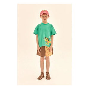 Jelly Mallow - Star Pocket Shorts | Brown