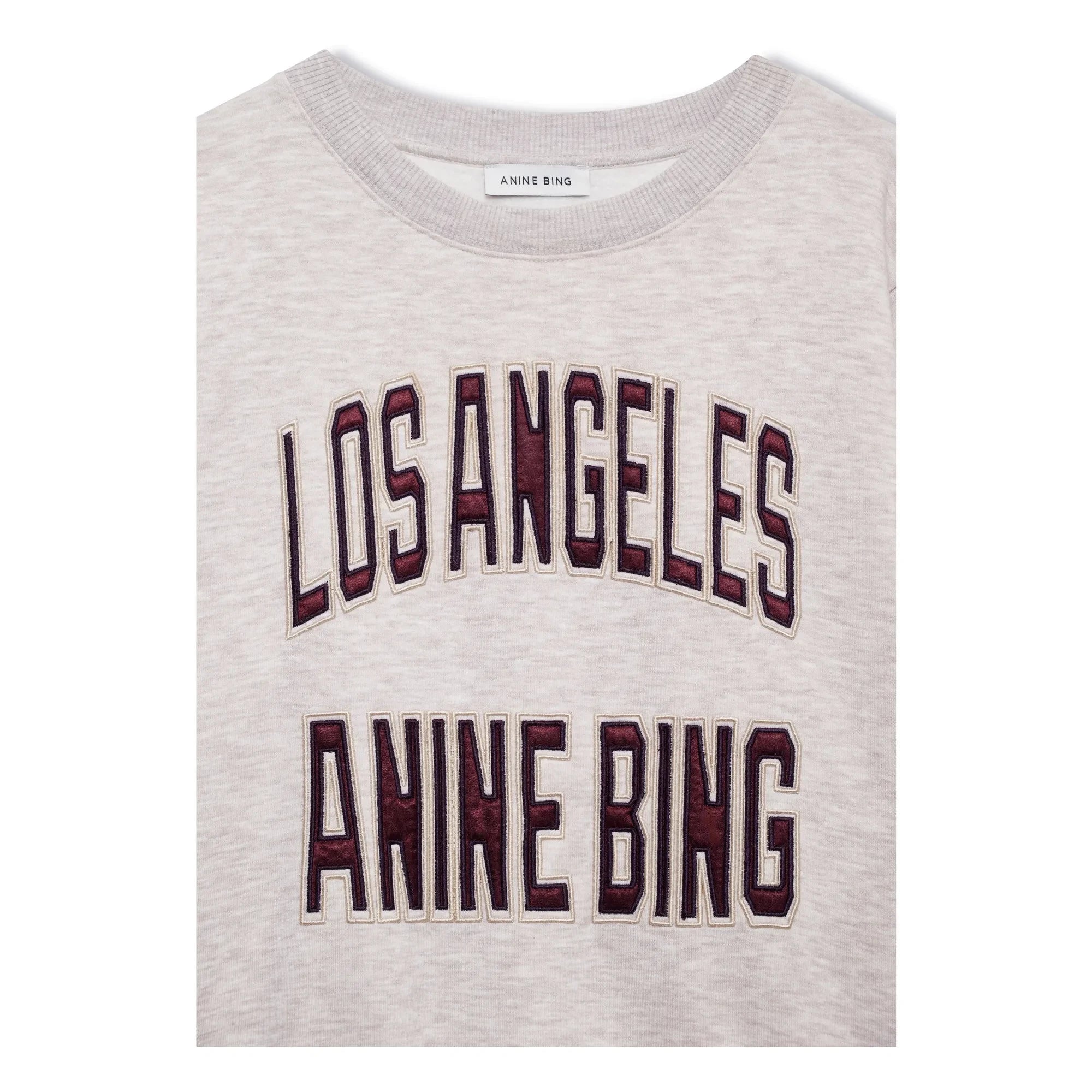 Anine Bing - Harry LA Sweatshirt | Heather Beige
