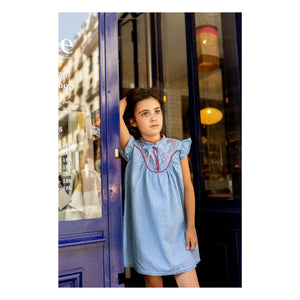 Louis Louise - Andrée Chambray Dress | Light Blue