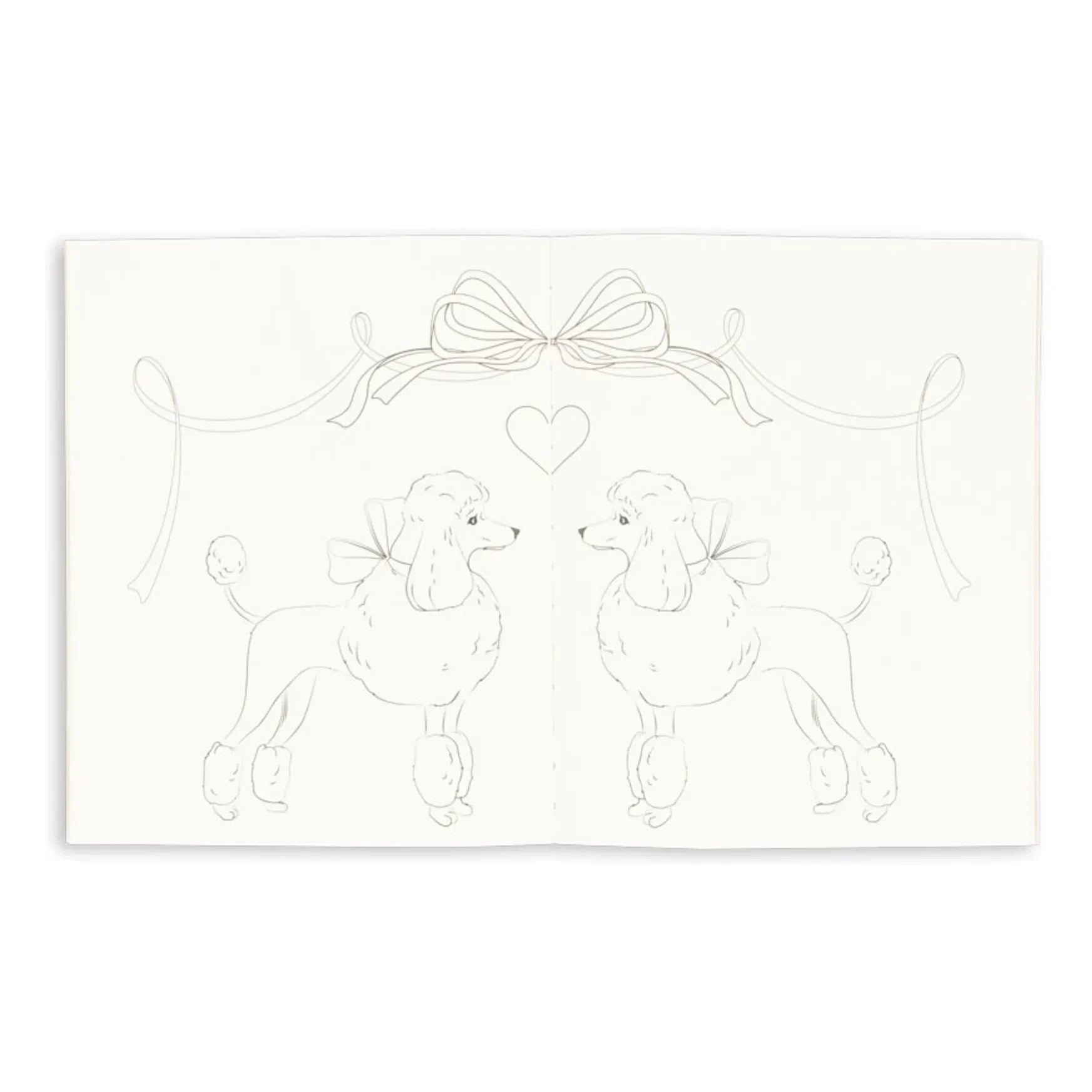 Konges Sløjd - 6-Color Crayon Coloring Book | Sage