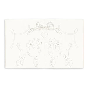 Konges Sløjd - 6-Color Crayon Coloring Book | Sage