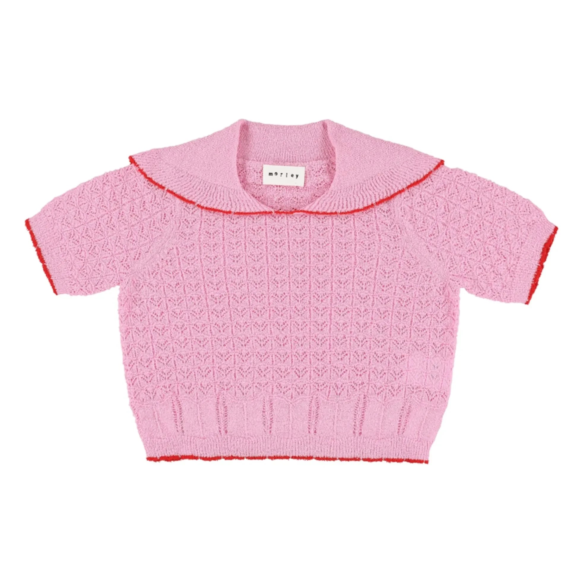 Morley - Pointelle Xango Tişört | Candy pink