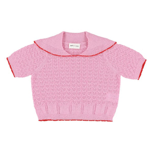 Morley - Pointelle Xango Tişört | Candy pink