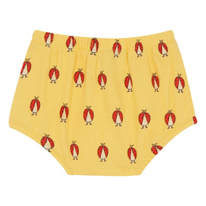 The Campamento - Organic Cotton Ladybug Bloomer | Yellow