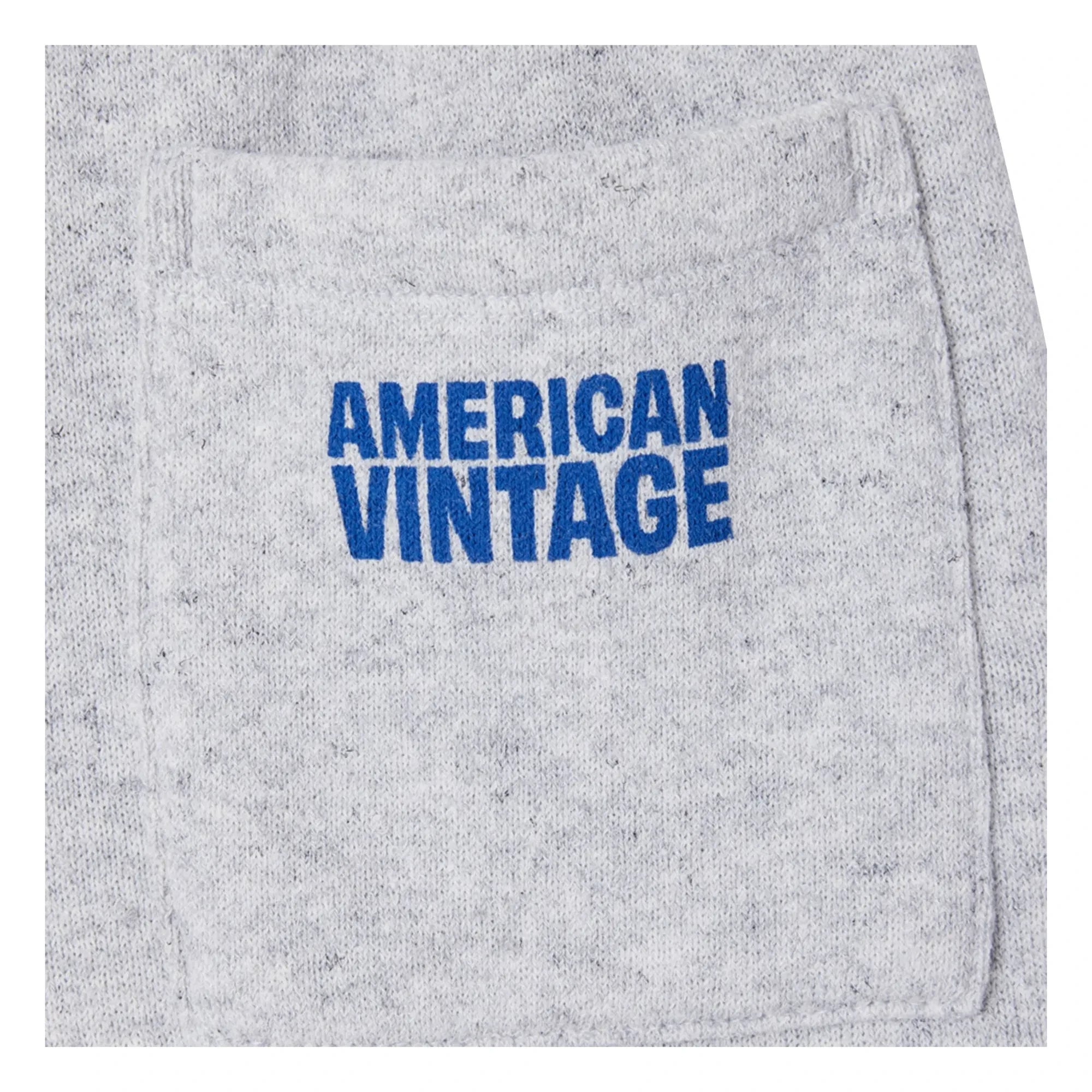 American Vintage - Evona Jogger Shorts | Heather Grey