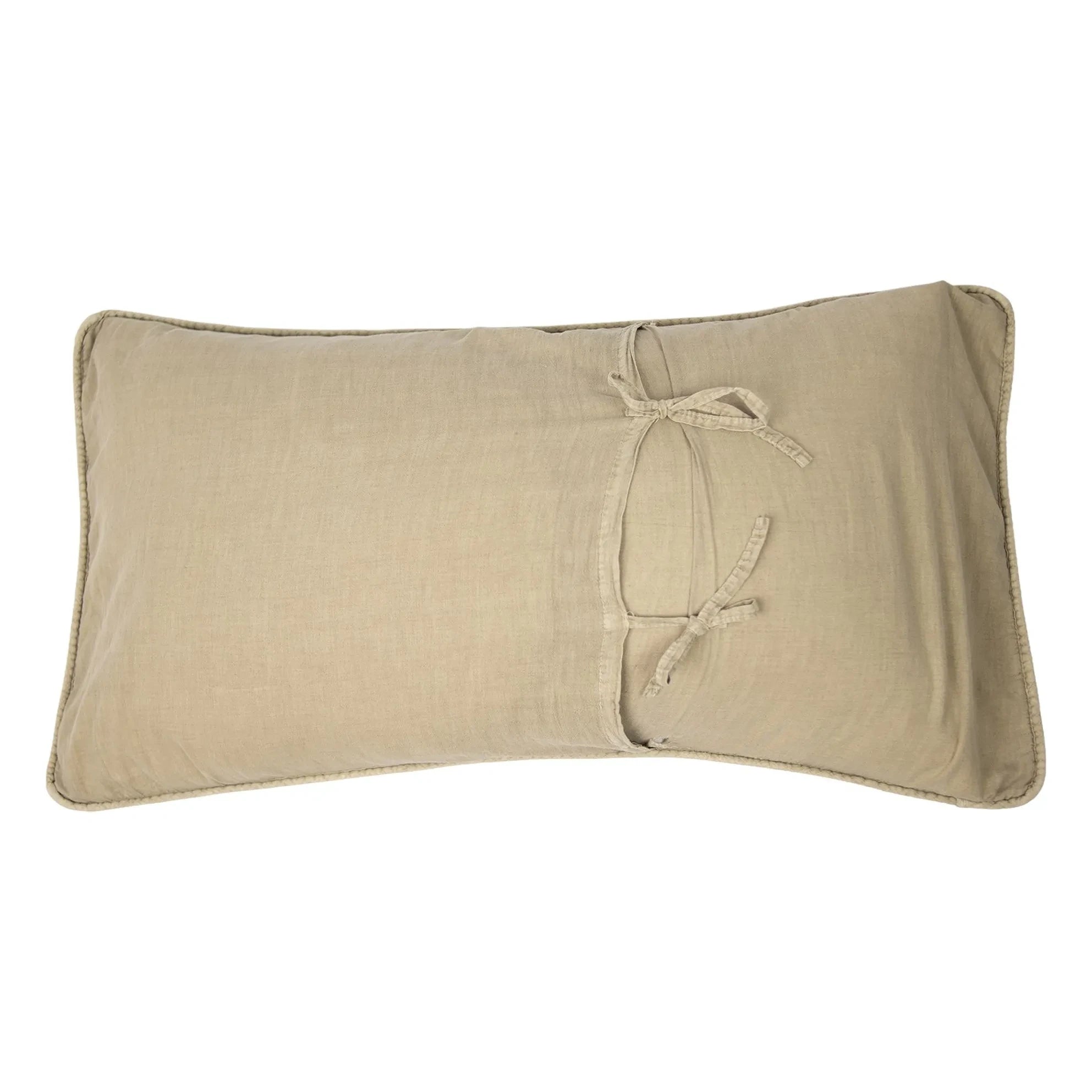 Olsson & Jensen - Suede Brown Velvet Pillow Cover