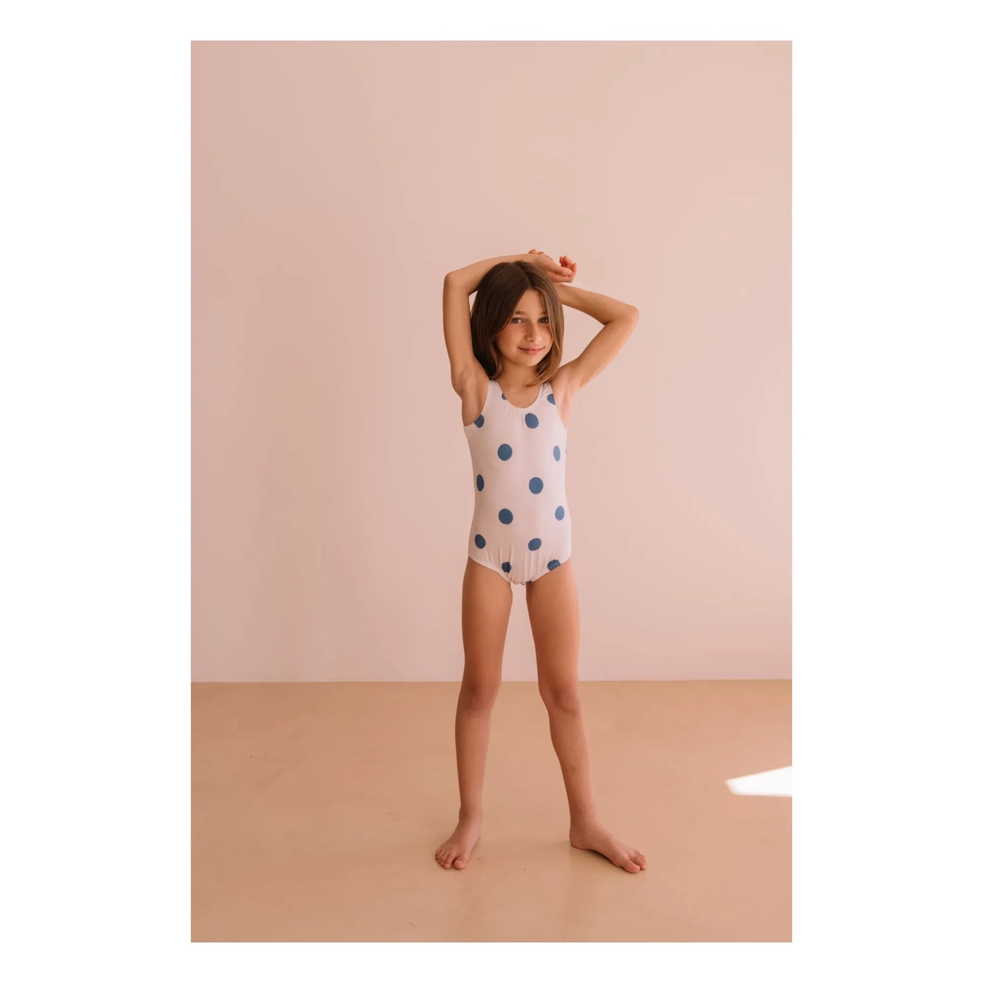 We Are Kids - Hailey Polka Dot Swimsuit | White