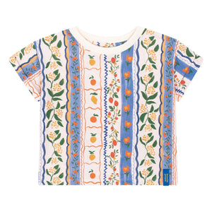 Favorite People - Floral Amalfi T-Shirt | Blue