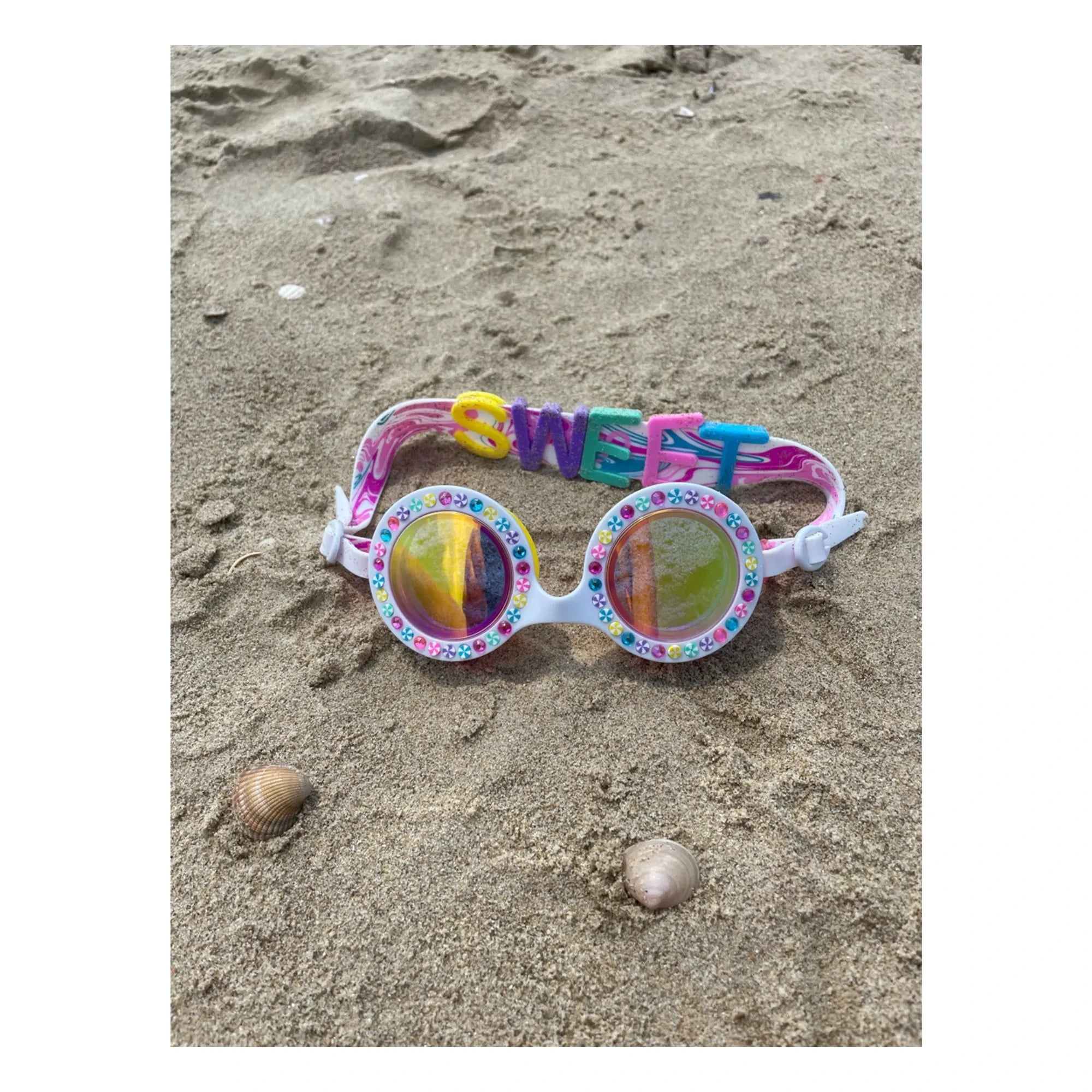 Bling2O - Glitter Stripe goggles