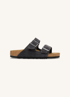 BIRKENSTOCK - Arizona Süet Sandalet | Koyu gri