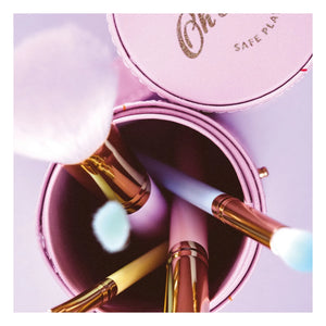 Oh Flossy - Rainbow Makeup Brushes - Set of 5
