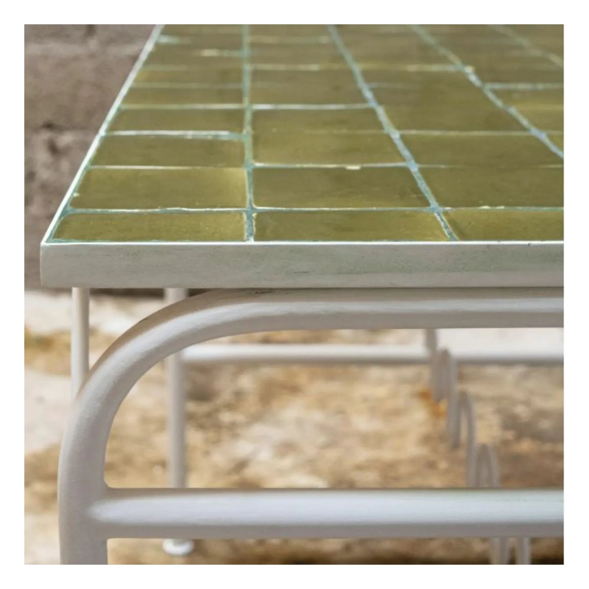 Honoré - Dolores Ceramic Table | Khaki
