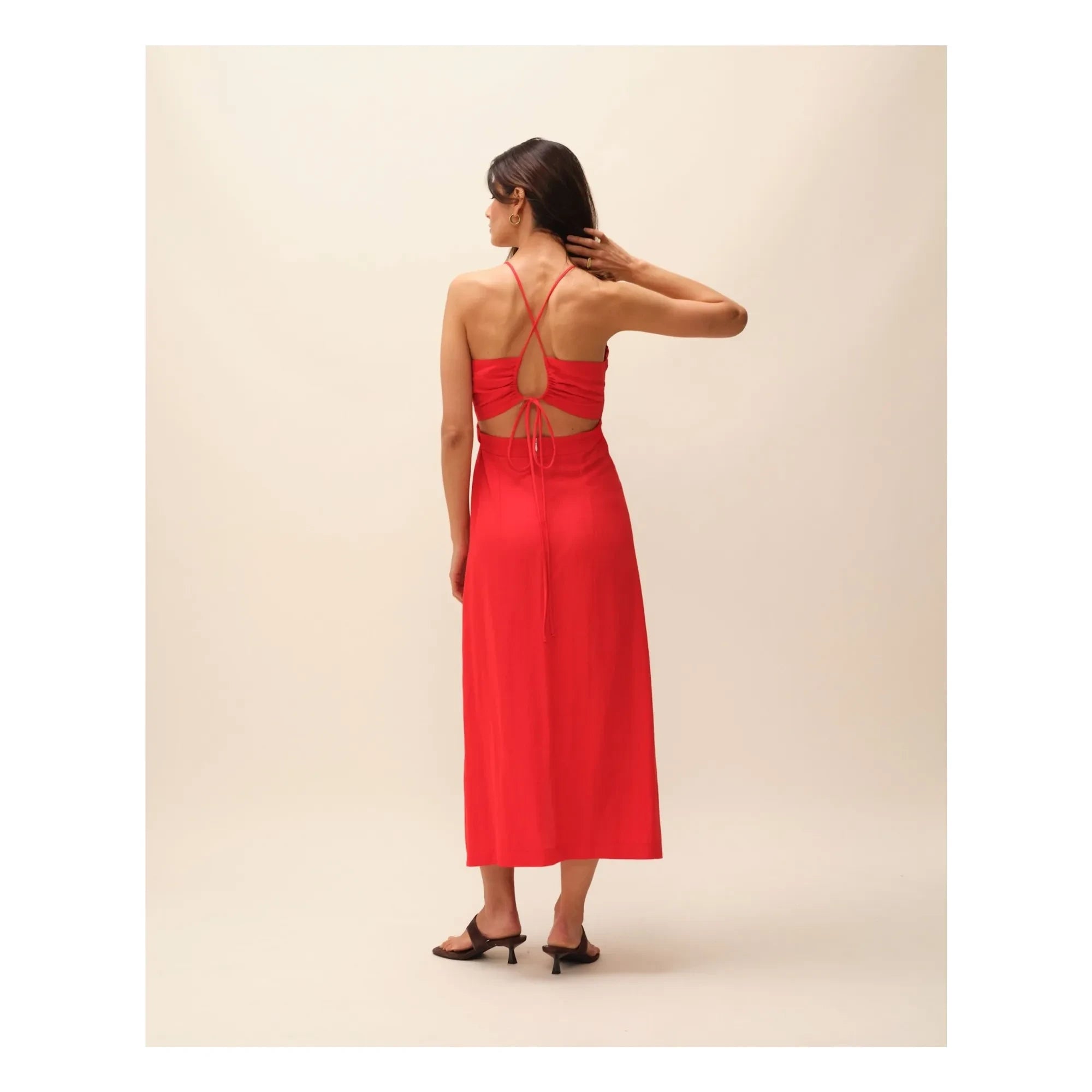 Nitah - Tania dress | Red