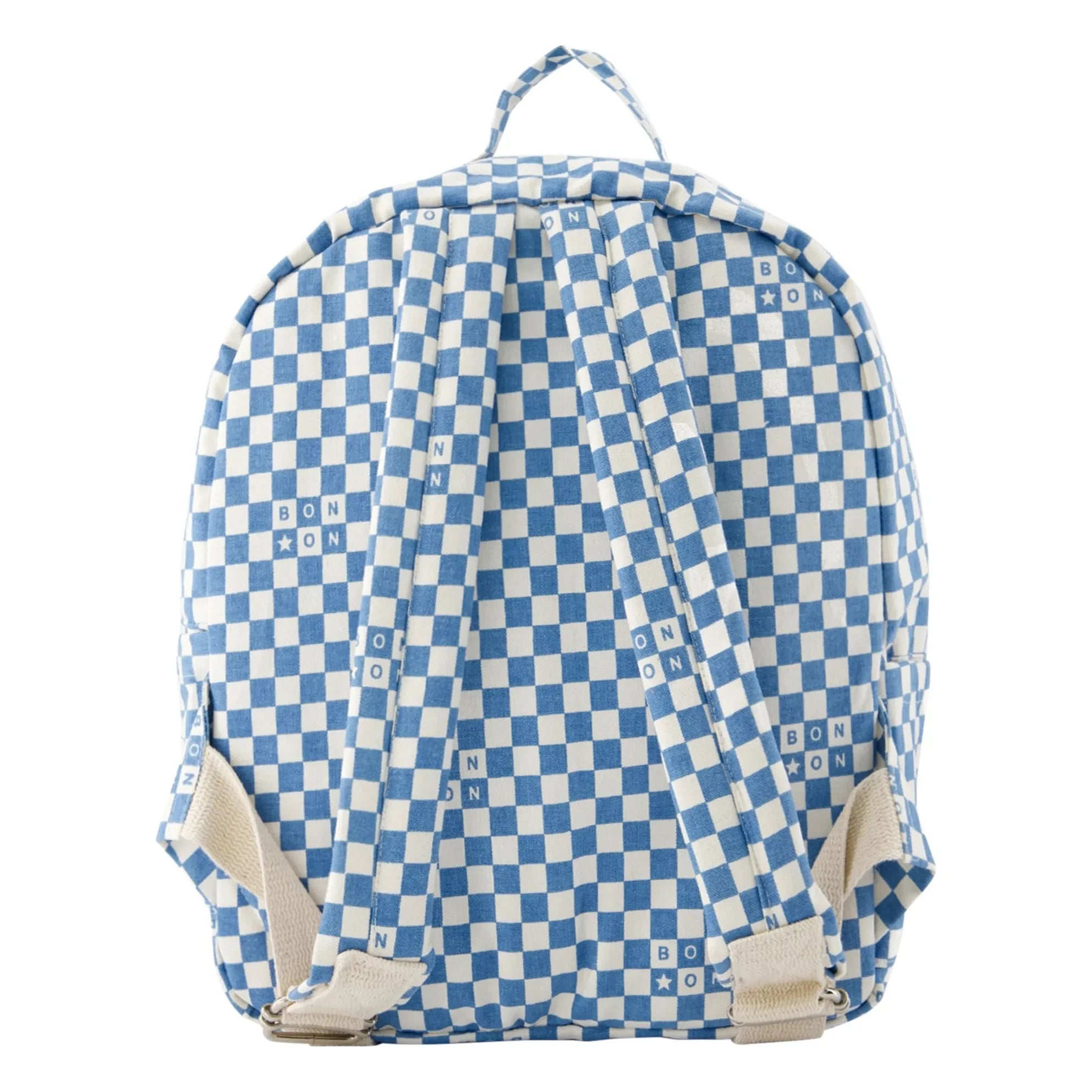 Bonton - PM Carreaux Backpack | Indigo Blue