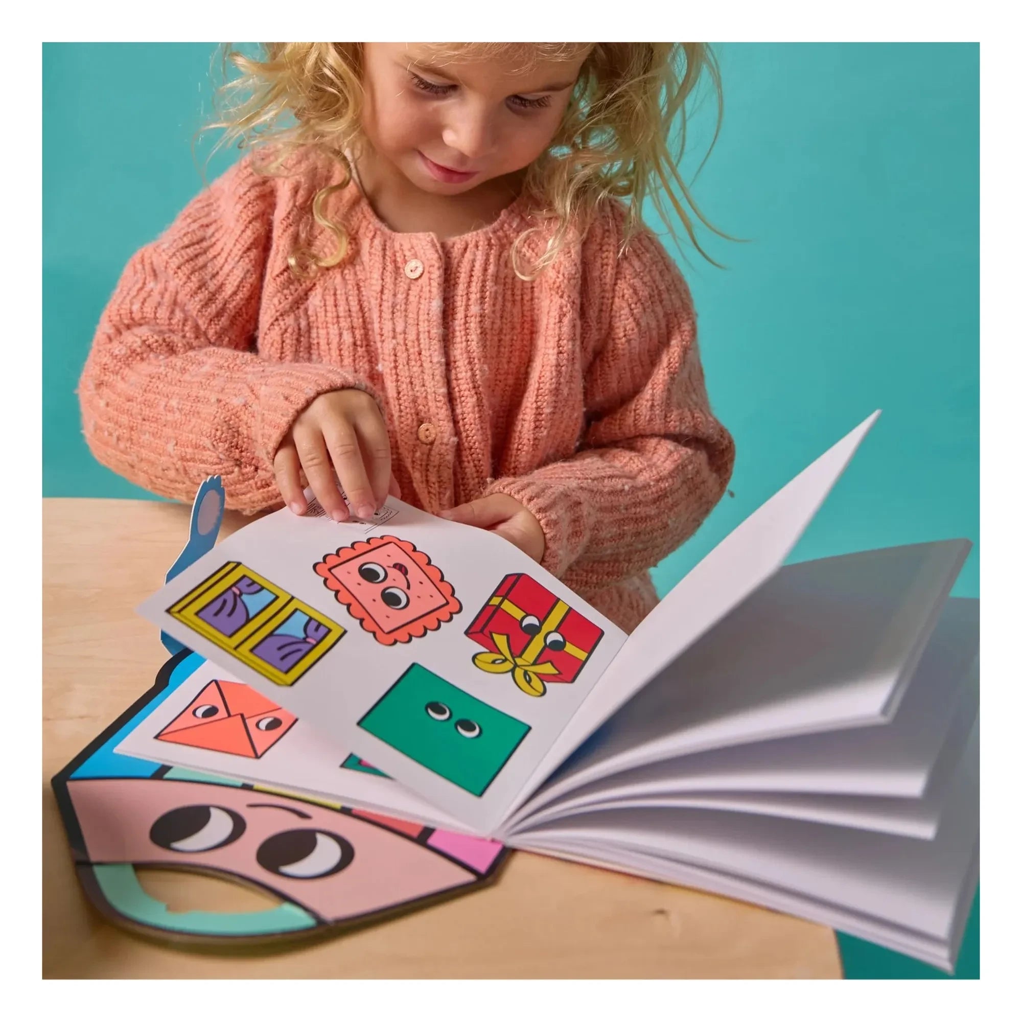 Omy - Montessori Shapes Activity Book