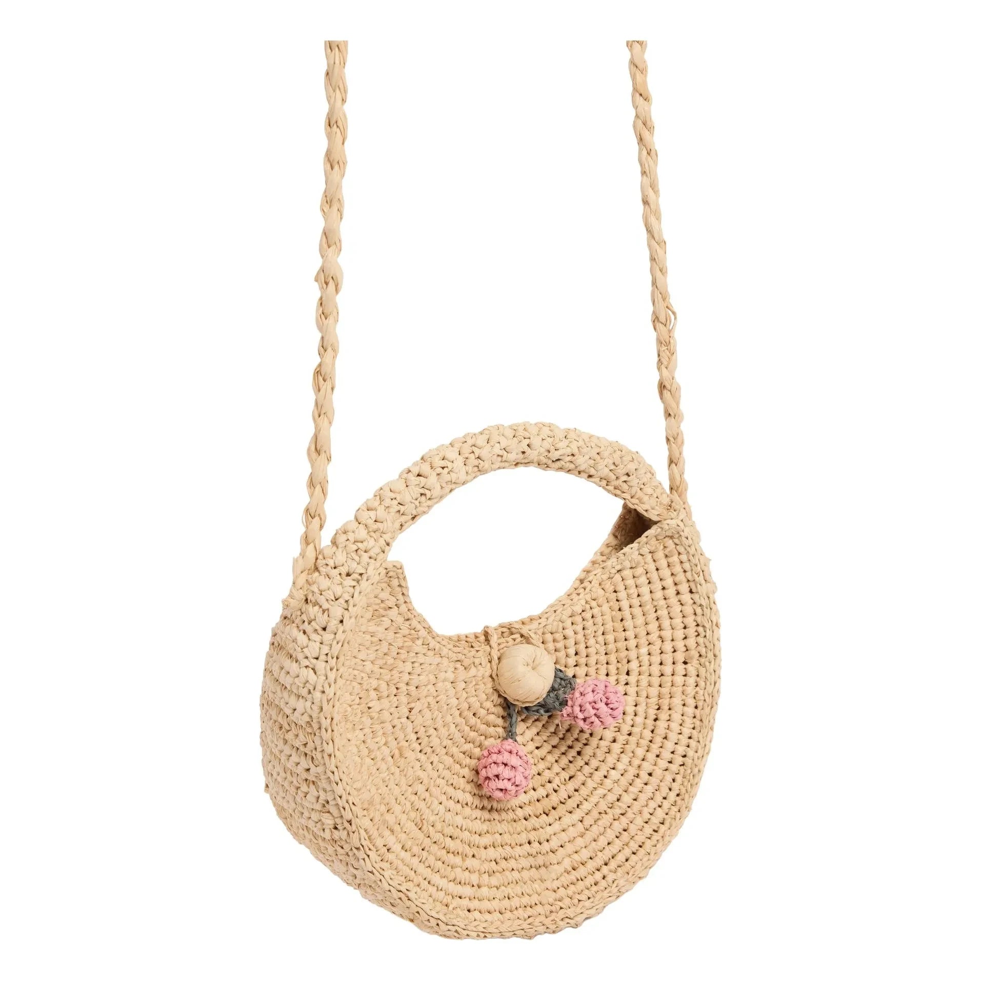 Bonpoint - Loulou Raphia Bag | Natural