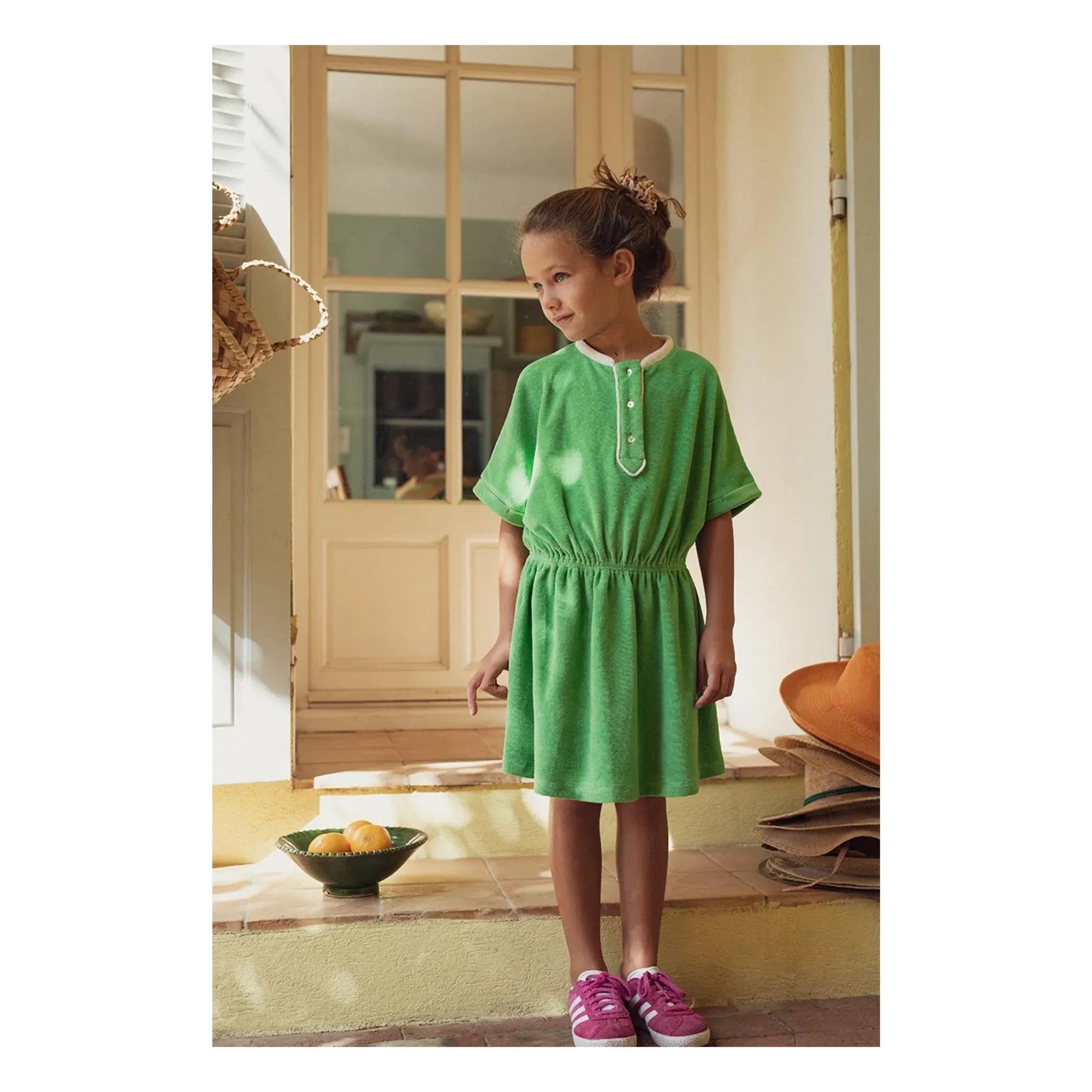 Marlot Paris - Thelma Eponge Elbise | Meadow Green