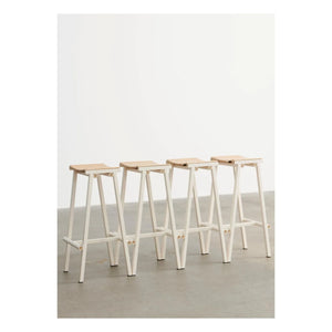 Hay - 75 cm High Stool 8 | Ivory