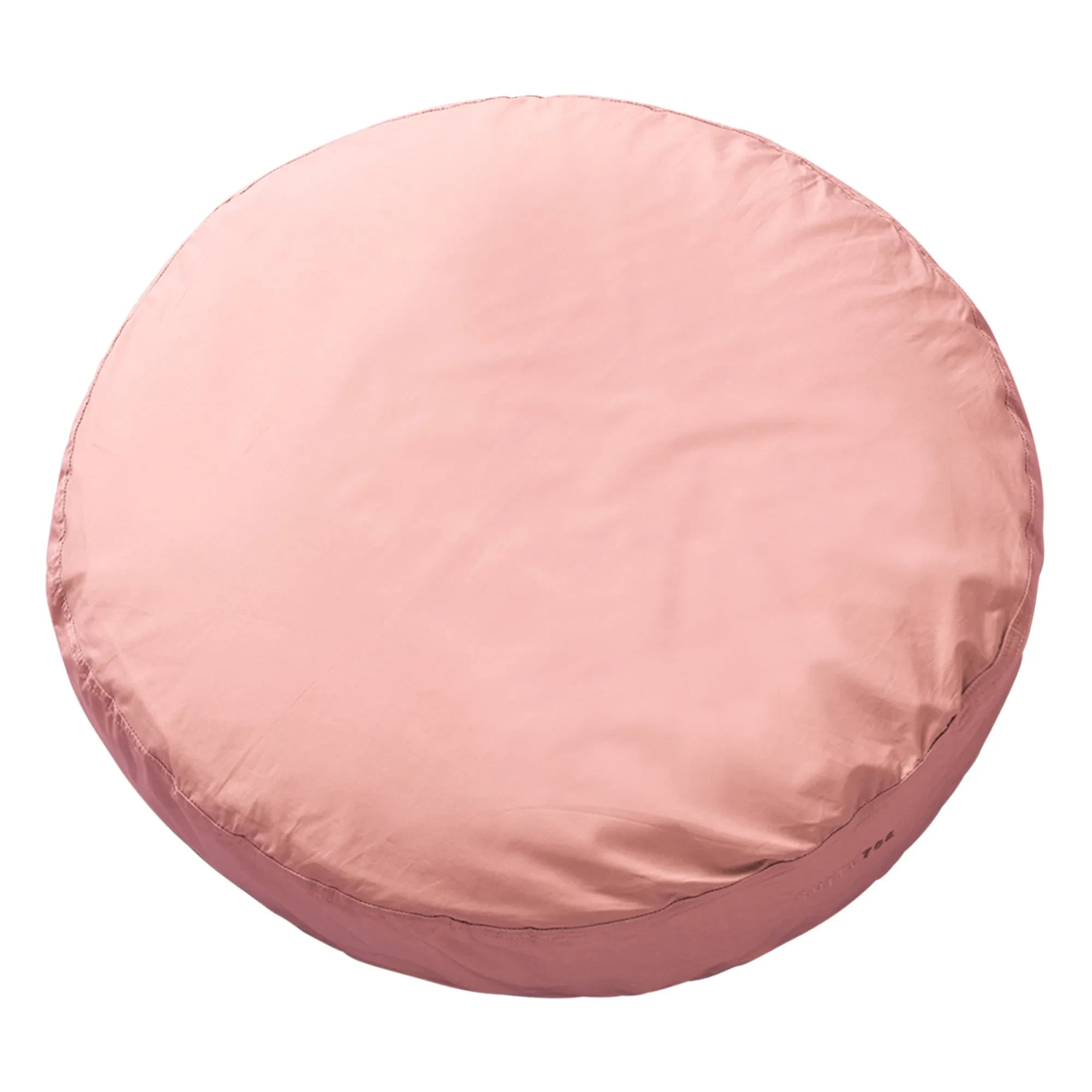 Suite 702 - Organic Cotton Percale Round Cushion | Powder Pink