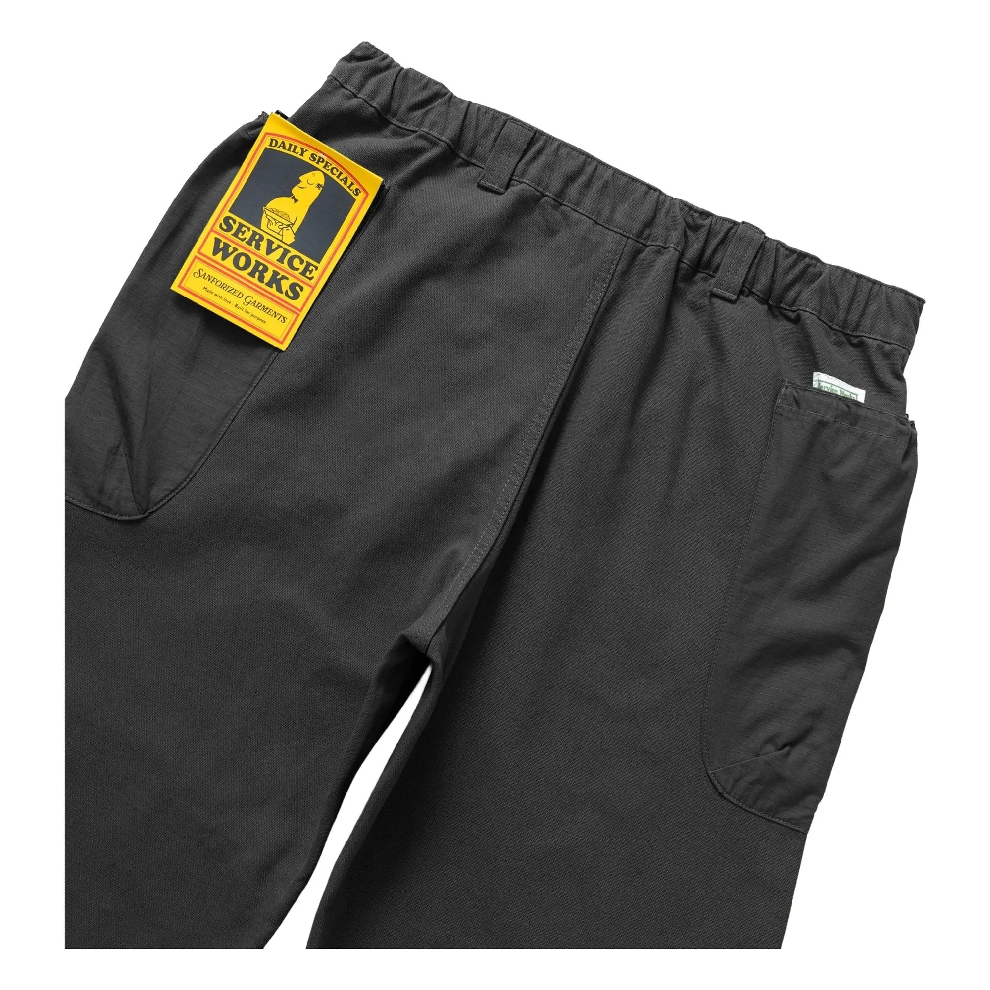 Service Works - Organic Cotton Gardening Pants | Dark Black