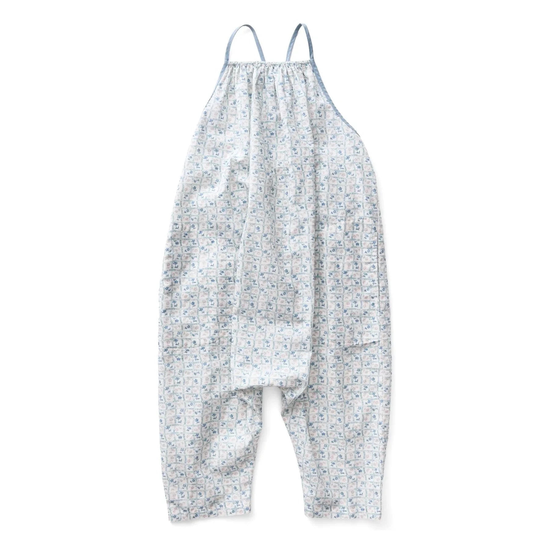 Soor Ploom - Inès Fleurie Organic Cotton Romper | Ecru