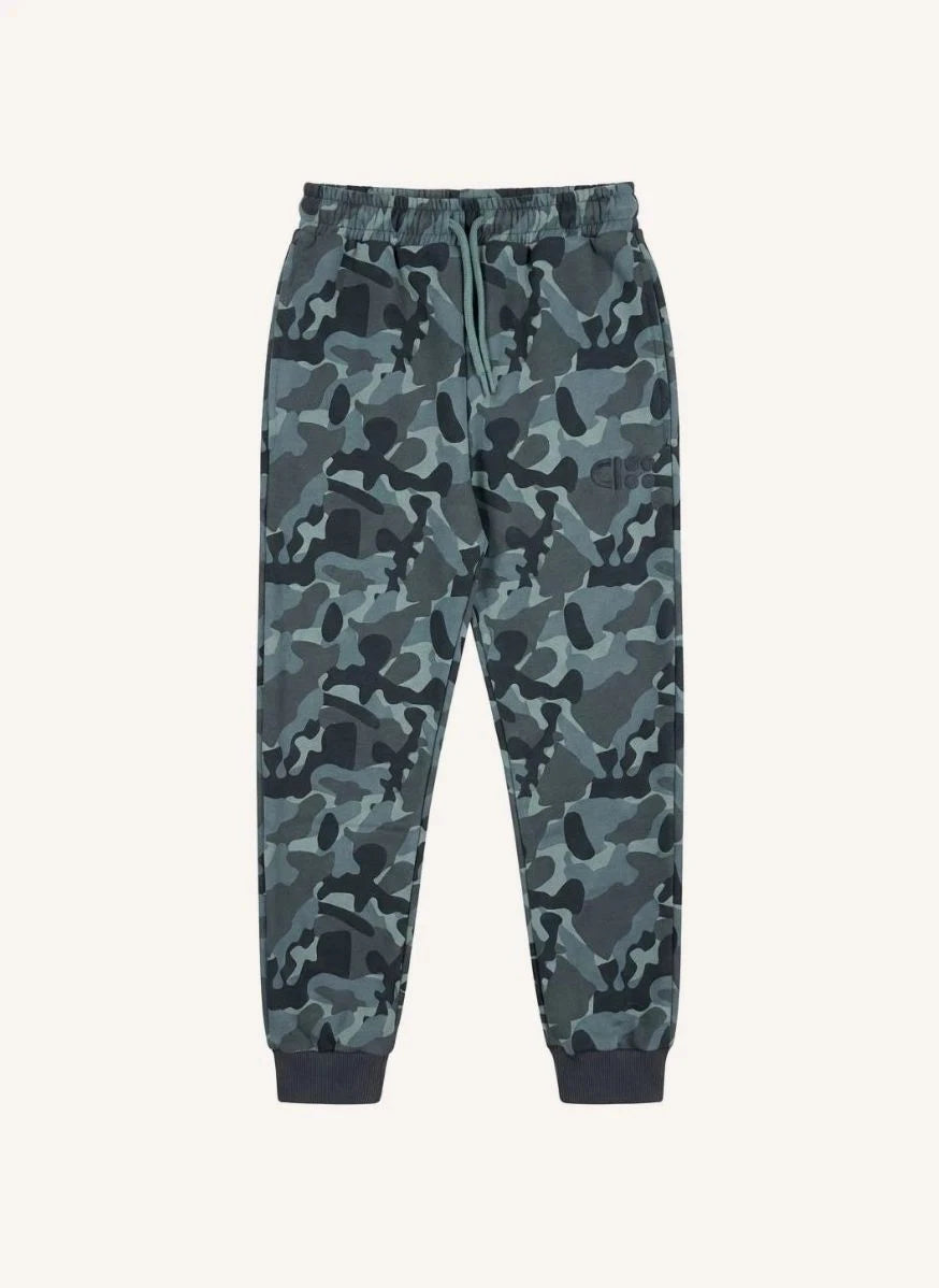 Cos I Said So - Organik Pamuk Askeri Kamuflaj Jogger | Gri