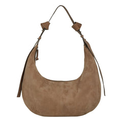 Becksöndergaard - Suede Canvas Bag | Oatmeal