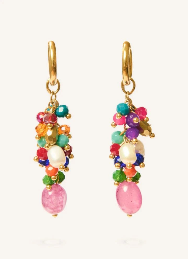 Palas - Salsa Earrings | Multicolor