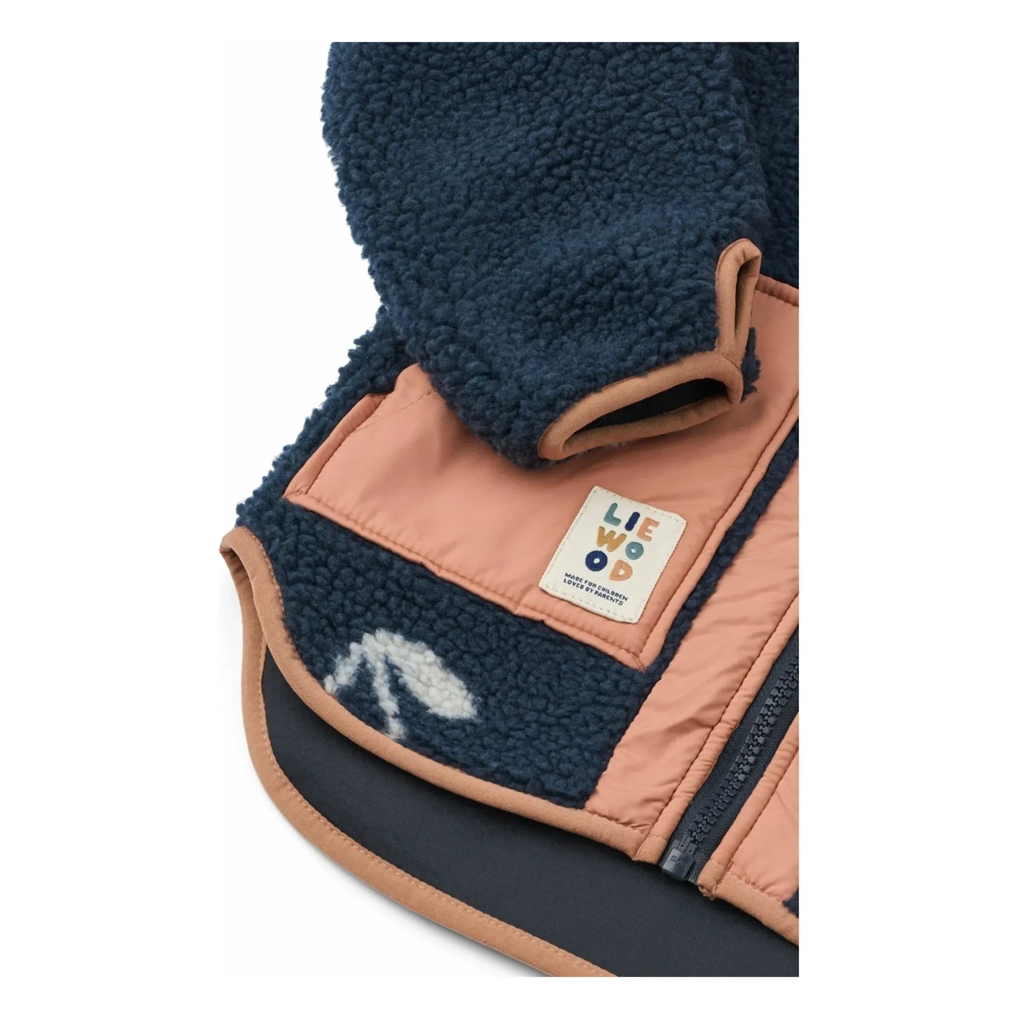 Liewood - Noam Sherpa Jacket | Navy Blue