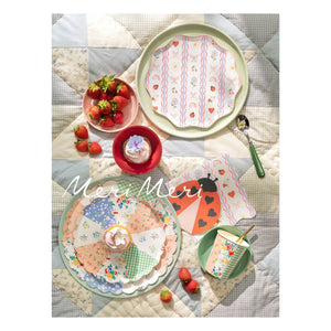 Meri Meri - Patchwork tabaklar - 8'li Set