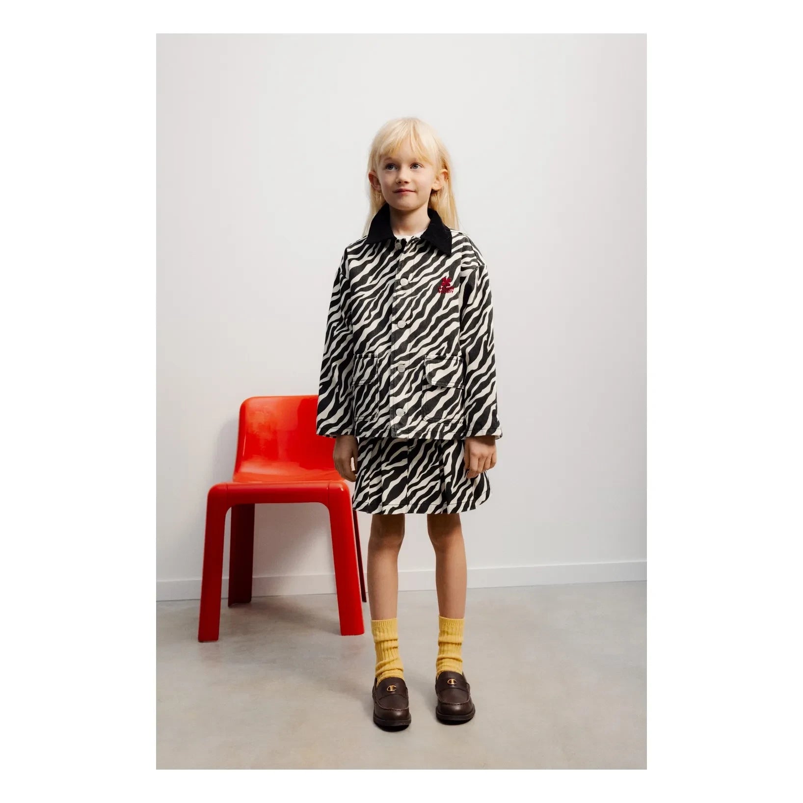 the new society - Dakota Zebra Ceket | Siyah
