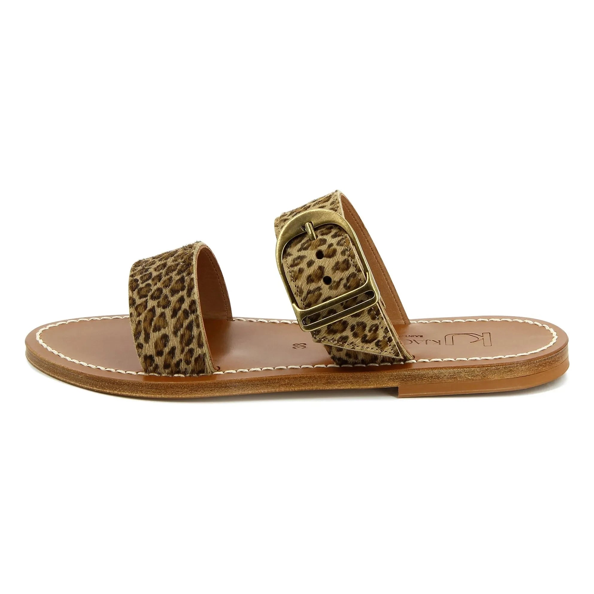 K.Jacques - Carcaso Horsy Sandals | Leopard