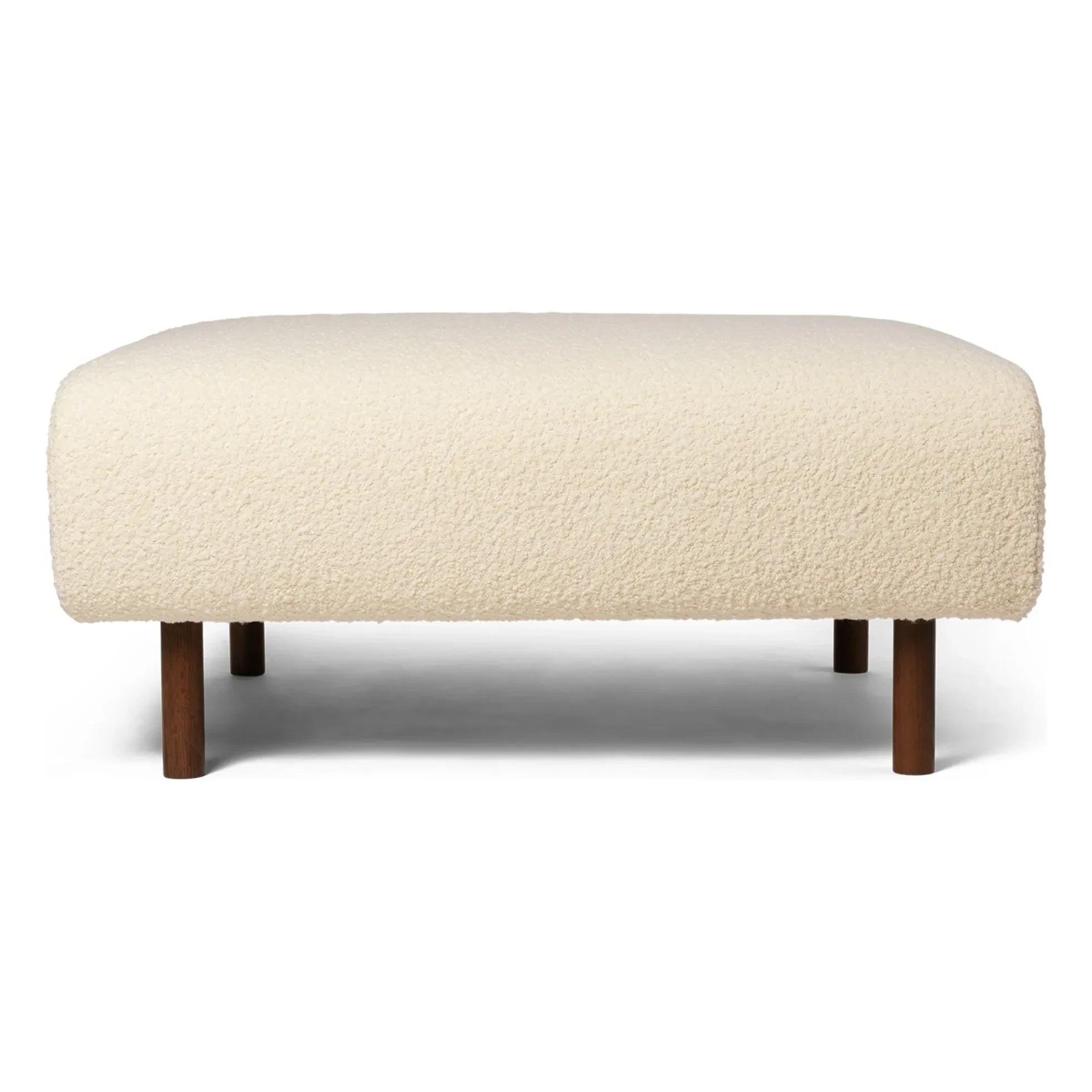 Ferm Living - Dase boucle sofa and pouf module | Ivory