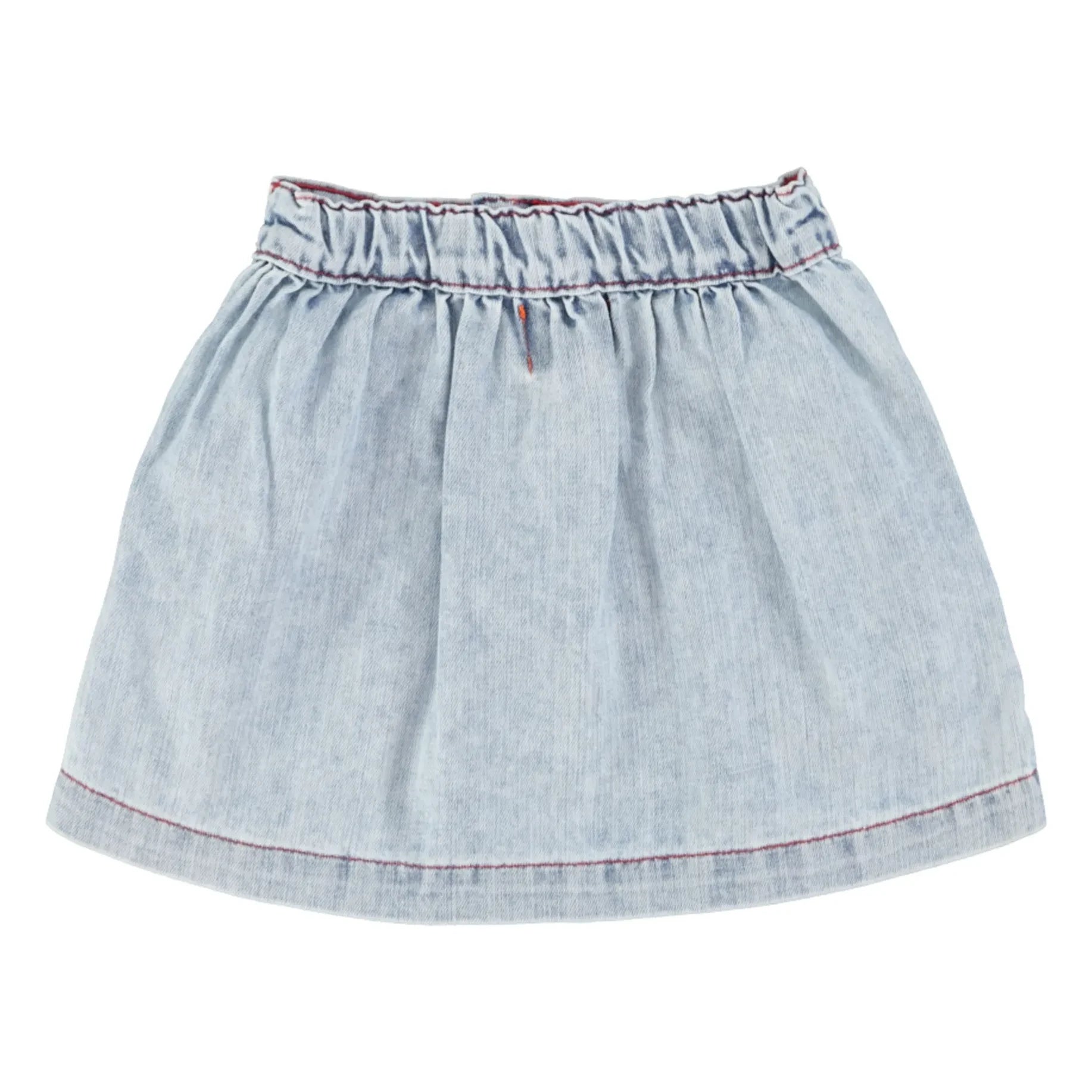 Piupiuchick - Washed Blue Denim Skirt