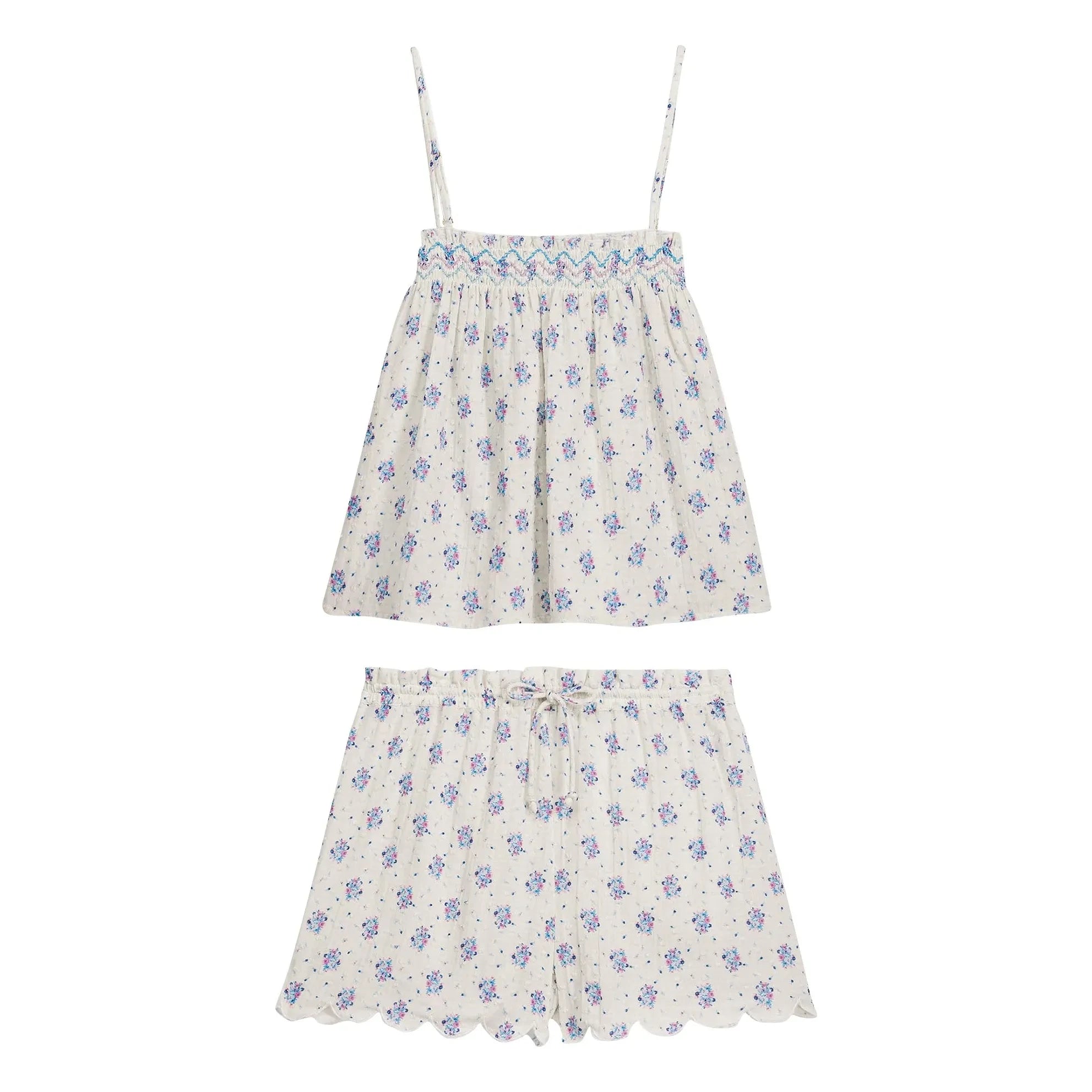 Louise Misha - Minala organic cotton pajamas | Cream