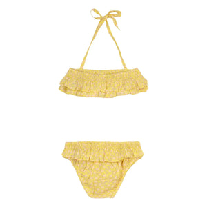 Bonton - 2 Parça Mayo New Wave Fleuri | Sarı