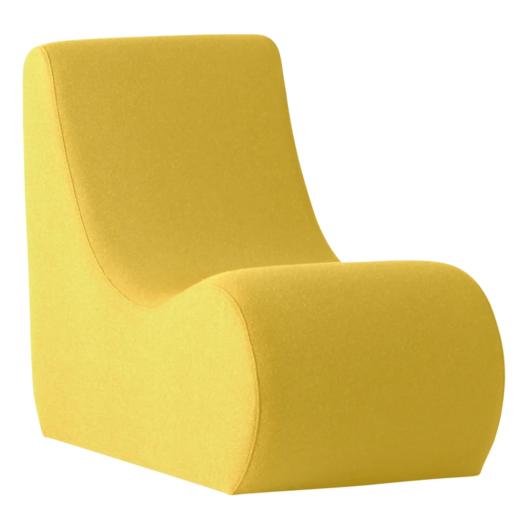 Verpan - Welle 2 Lounge Chair | Yellow