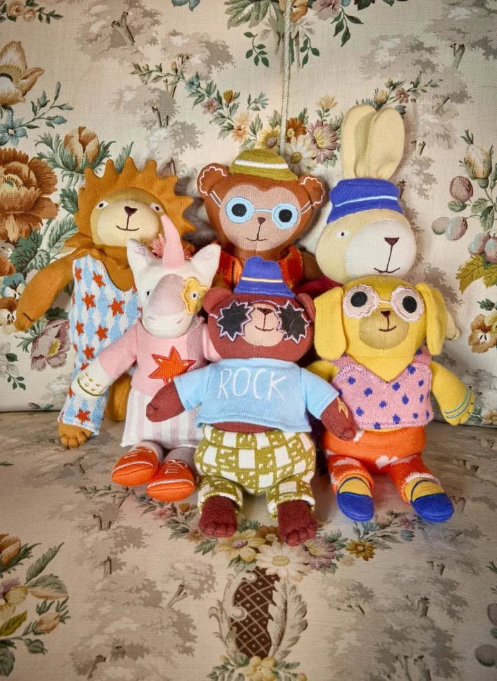 Rice - Elton Lion Plush Toy | Orange