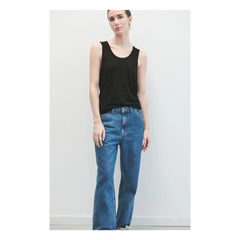 American Vintage - Jacksonville Crew Neck Tank Top | Black