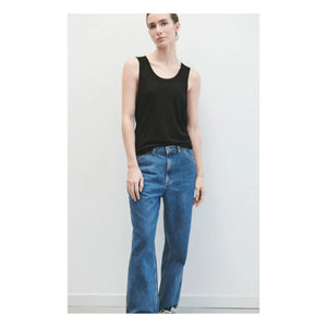 American Vintage - Jacksonville Crew Neck Tank Top | Black