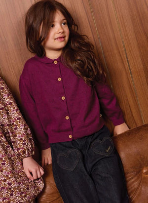 Bonton - Lilou Hırka | Mor