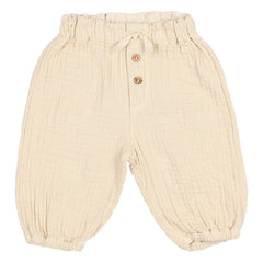 Búho - Cotton Gauze Pants | Sand